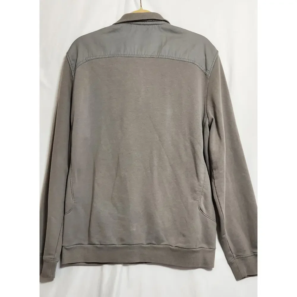 Puma Scuderia Ferrari Jacket‎ Men size L Gray RARE One Stain Left Wrist See Pics